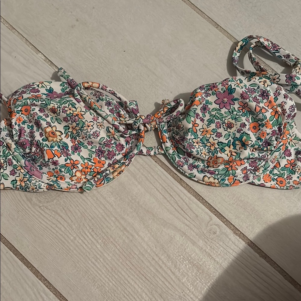 Floral Bikini Top